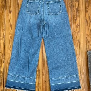 Wide leg jeans